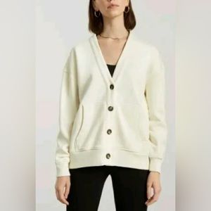 Everlane Organic Cotton Varsity Cardigan